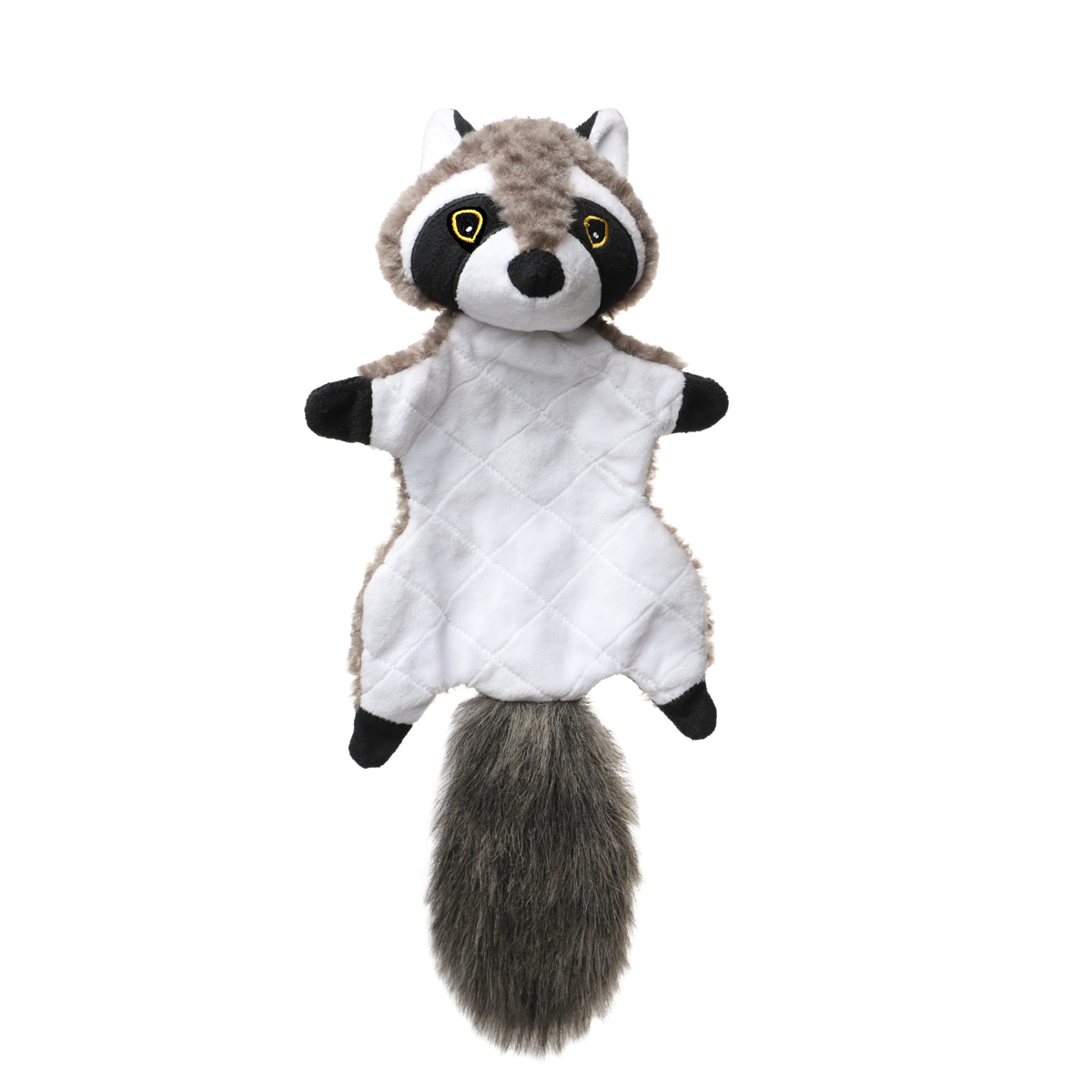 Игрушка мягкая шуршащая для собак "Шустрый енот", 420мм 2