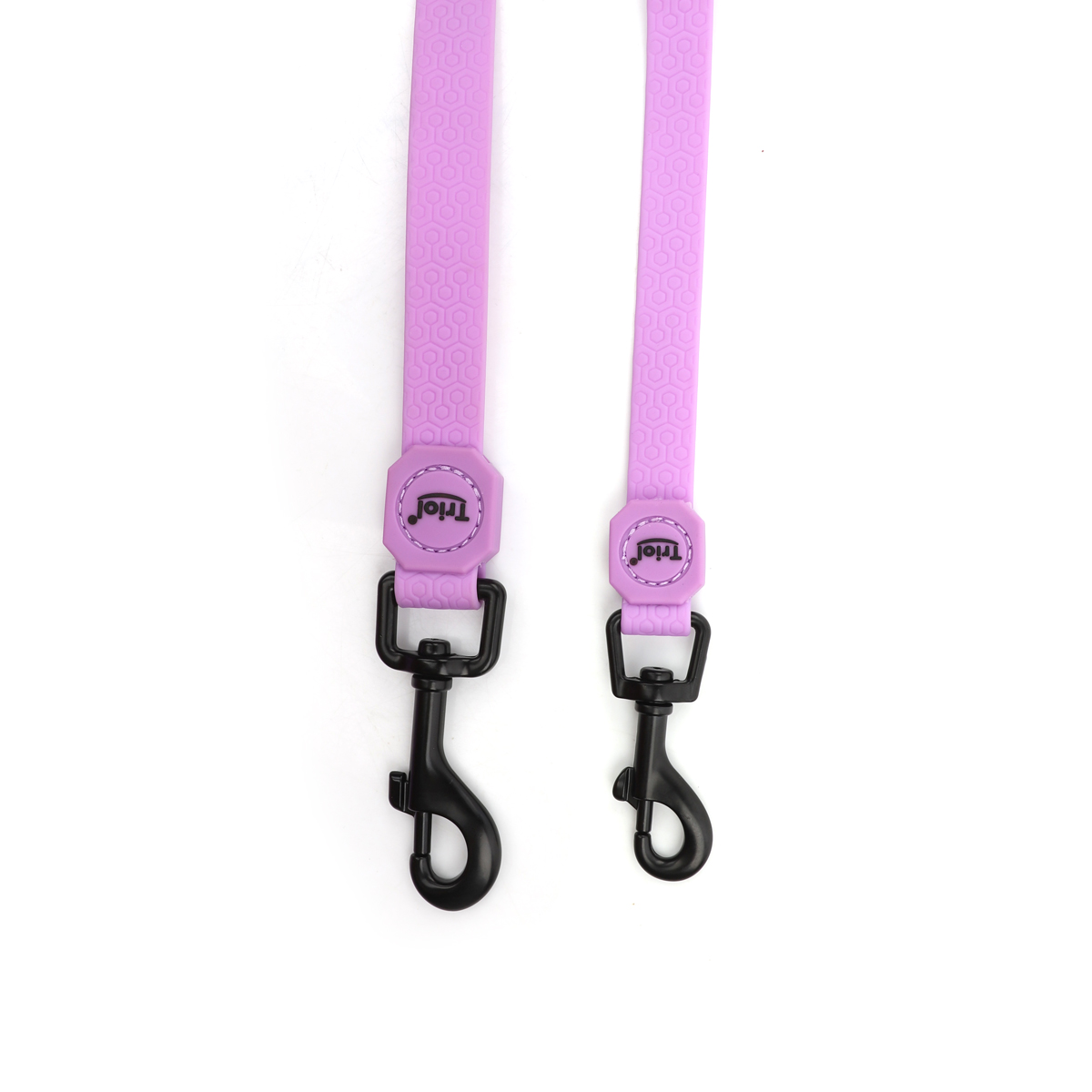 Поводок из биотана "Матрица" S, сиреневый, 15*2000мм 3