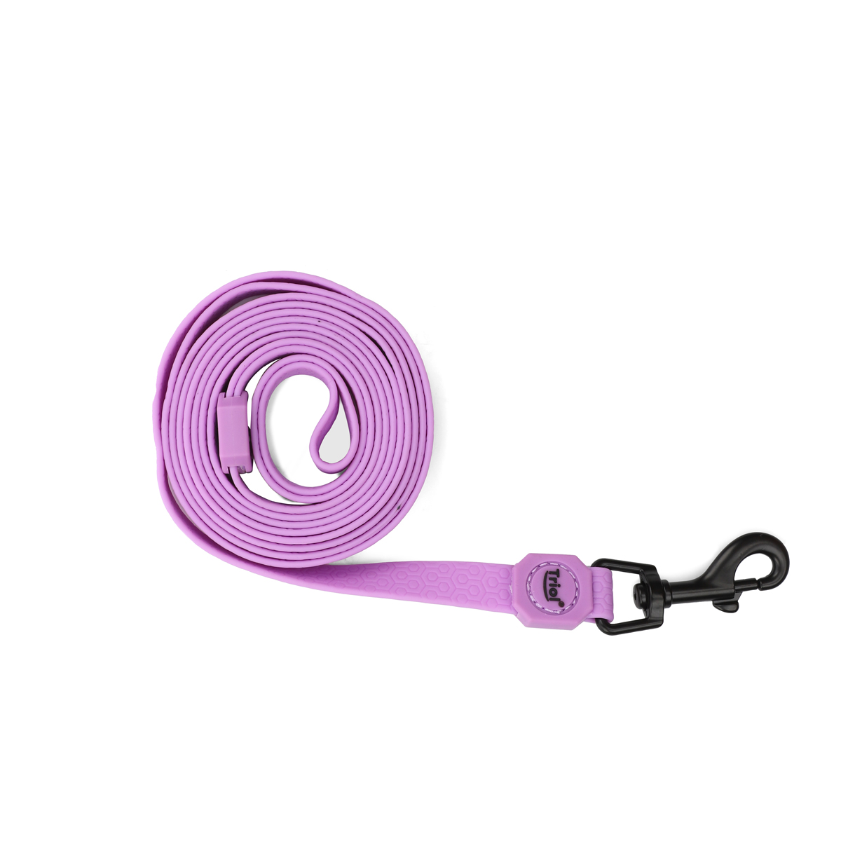 Поводок из биотана "Матрица" S, сиреневый, 15*2000мм 4