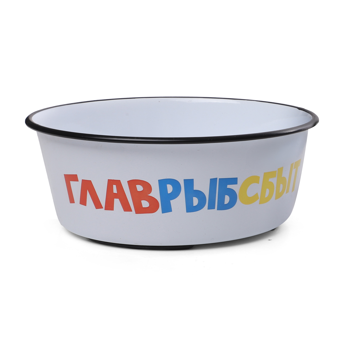Миска для животных металлическая на резинке "ГлавРыбСбыт", 1л 3