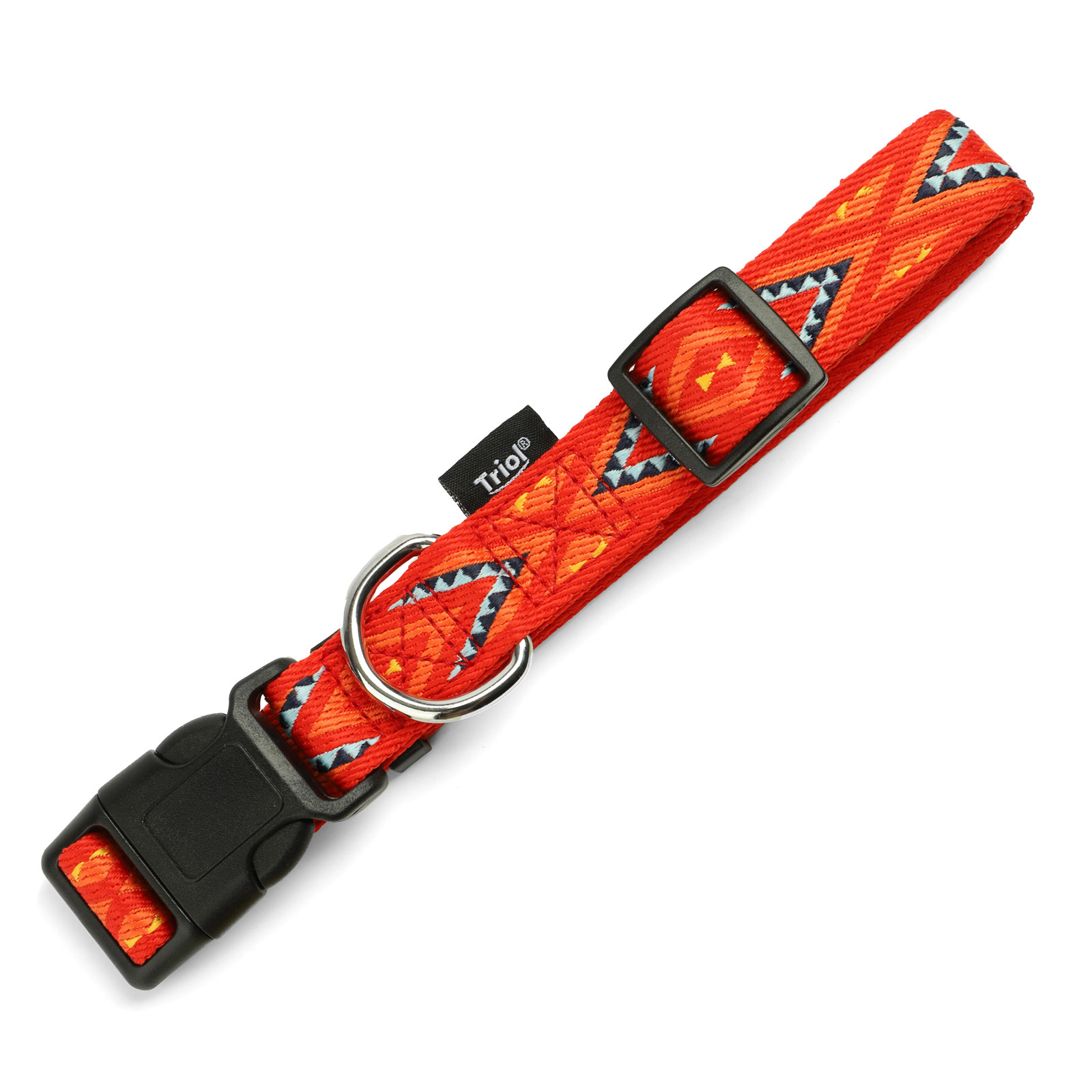 Ошейник нейлоновый "Мехико" L, оранжевый, 25*450-680мм 3