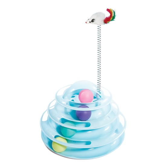 SMART TOYS Игрушка развивающая для кошек "Пирамида", d250/360мм