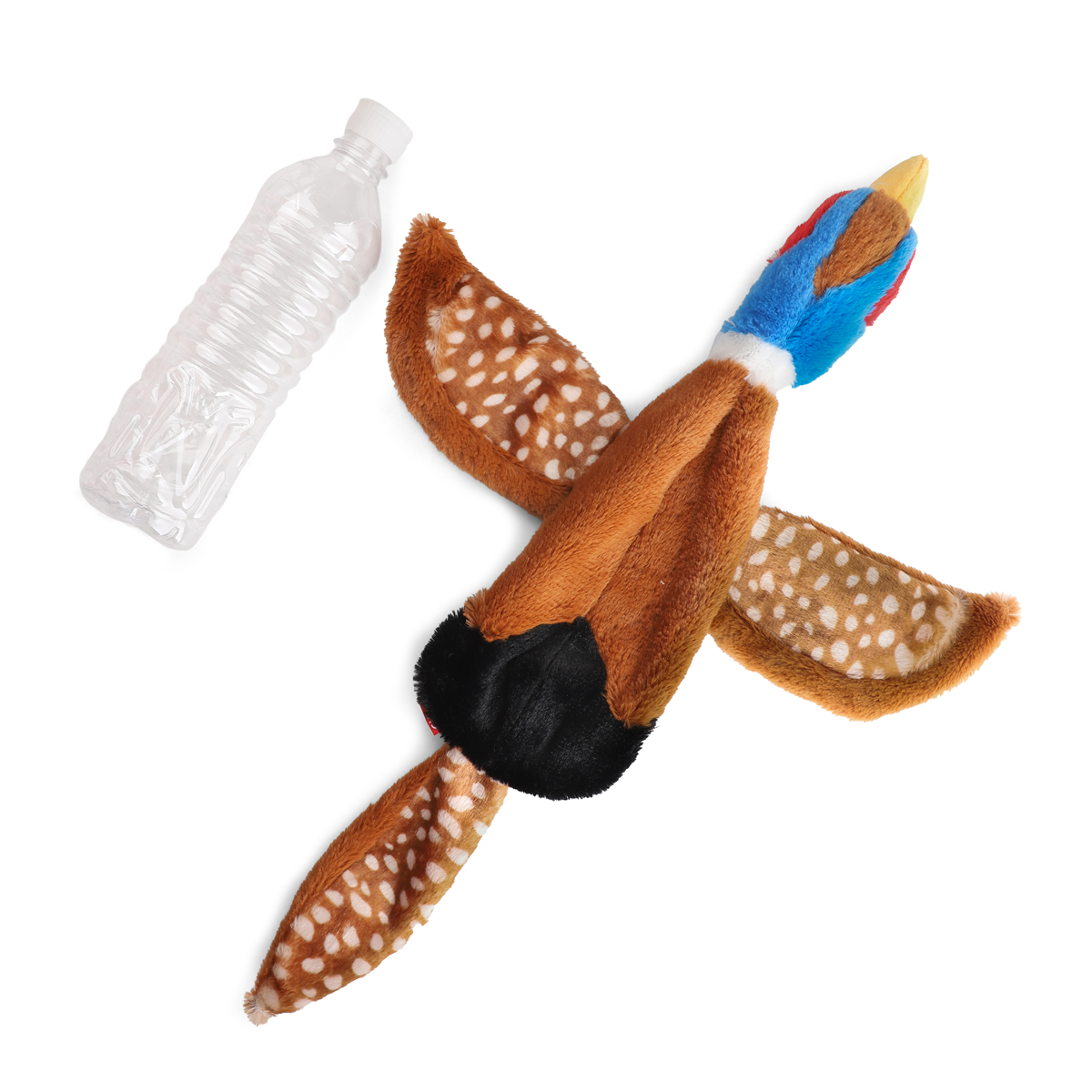 Игрушка для собак Птица с бутылкой и пищалками 52см, серия CATCH & FETCH 5