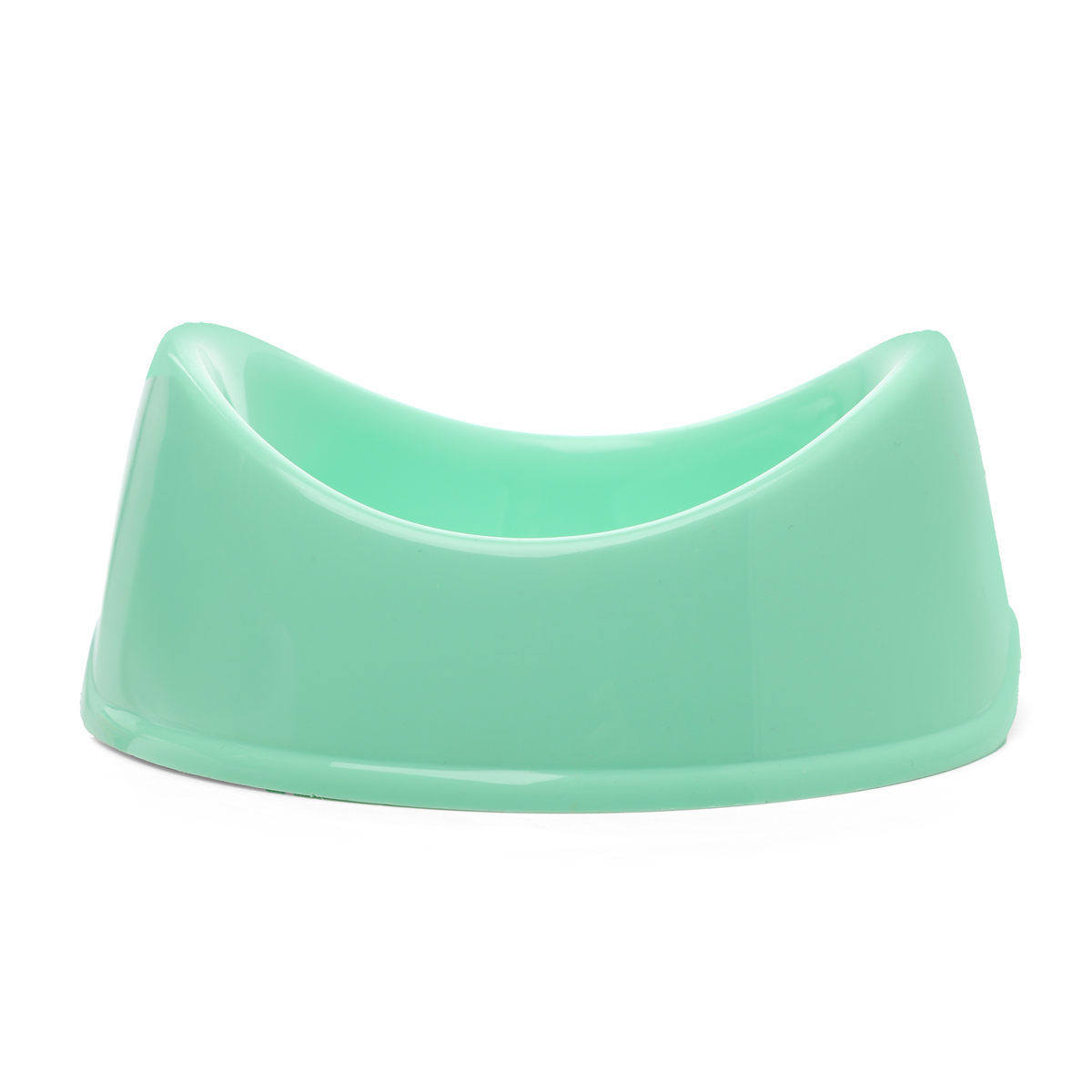 Миска пластиковая "Бисквит", бирюзовая, 0,4л 5