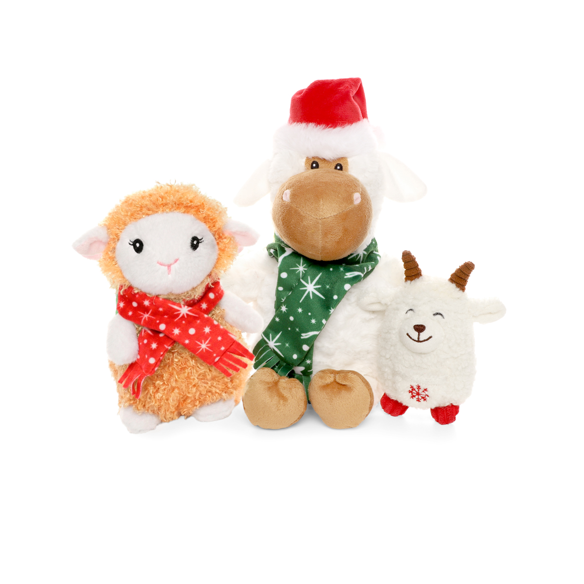 NEW YEAR Игрушка мягкая для собак "Барашек", 320мм 2