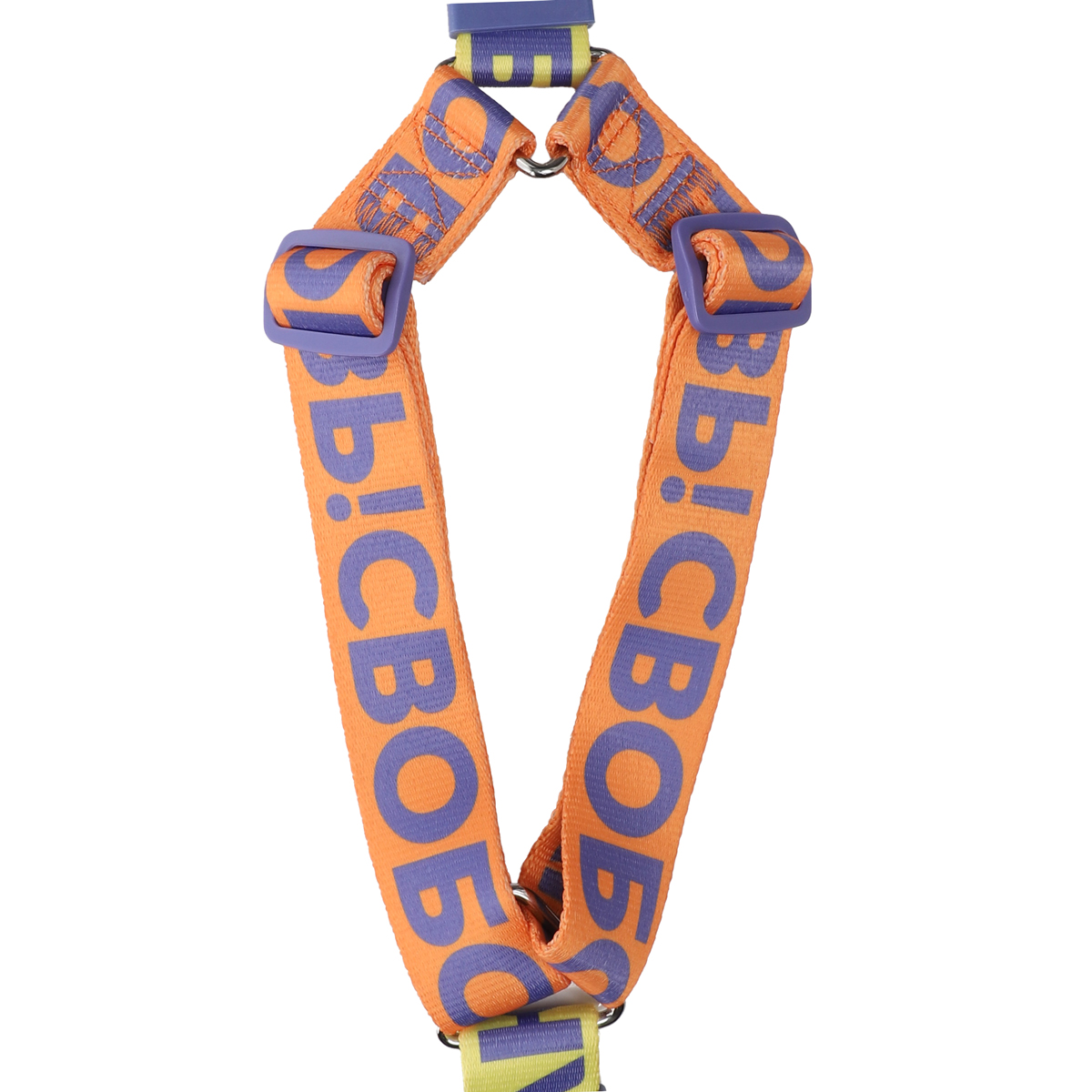 СОЮЗМУЛЬТФИЛЬМ Шлейка анатомическая нейлоновая "Свобода! Музыка! Любовь!" L, оранжево-фиолетовая, обхват груди 670-900 мм 4