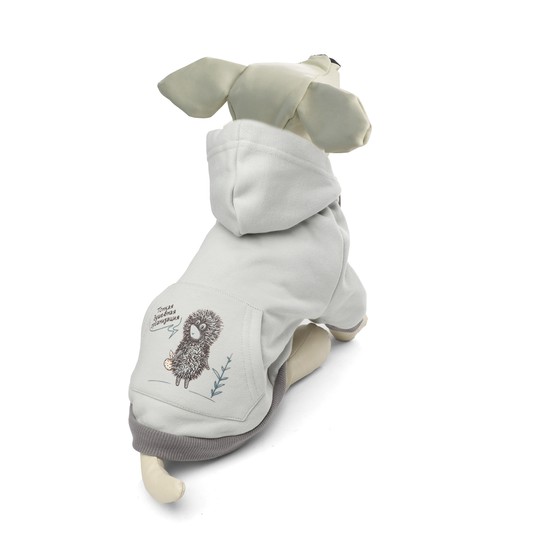 СОЮЗМУЛЬТФИЛЬМ Толстовка "Ёжик-мечтатель" ХL, дл.изделия по спине 40см