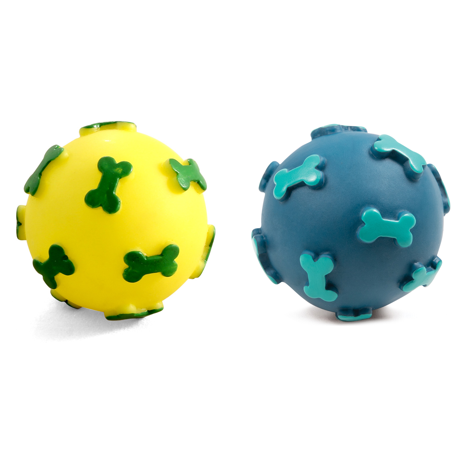 Игрушка для собак "Мяч с косточками", d60мм 2
