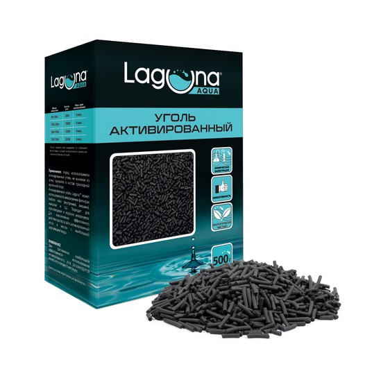 Уголь активированный, 500г, 120*70*170мм