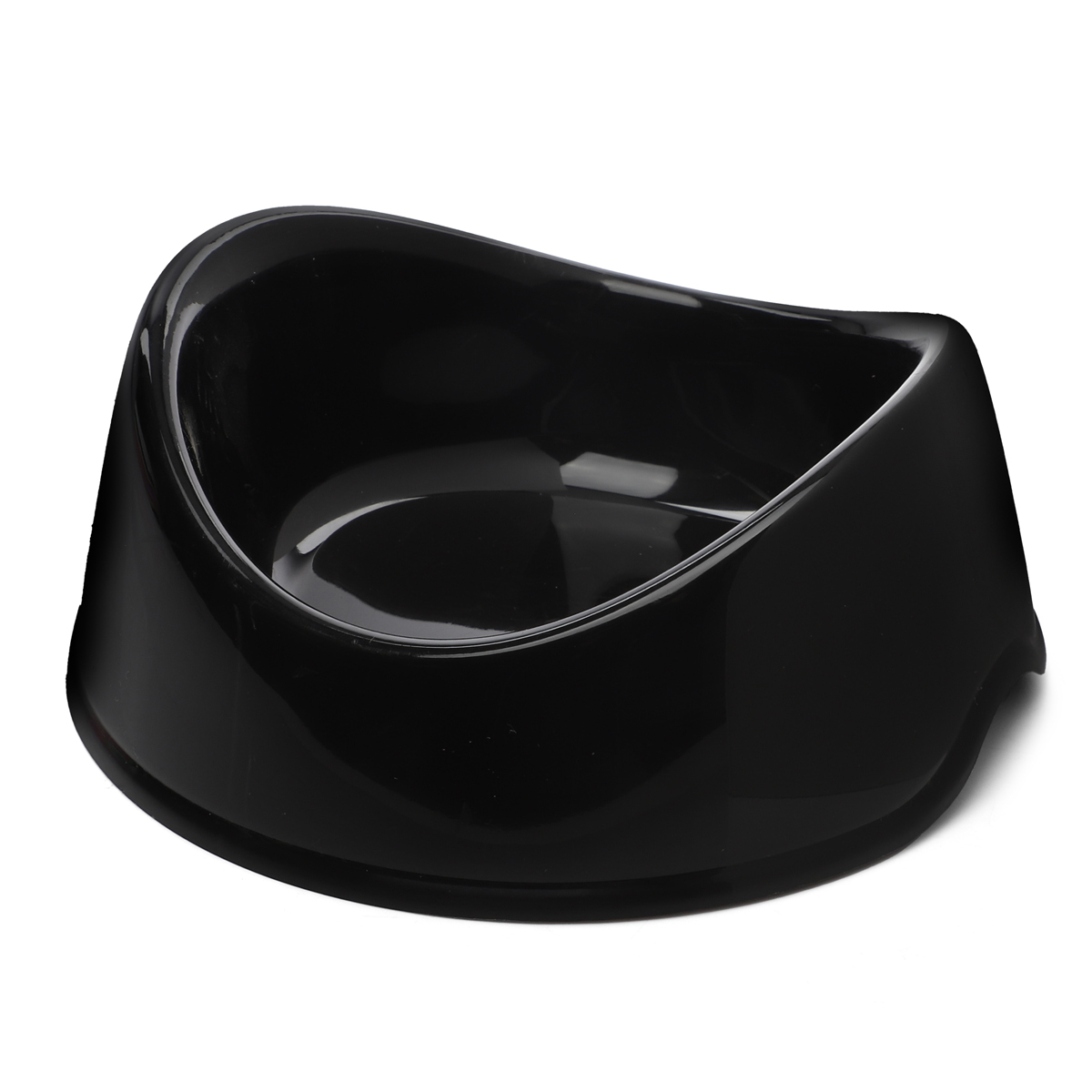 Миска пластиковая "Инь Ян", черная, 0,25л 4