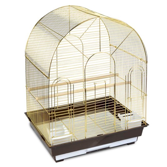 Клетка 1300G для птиц, золото, 520*410*665мм