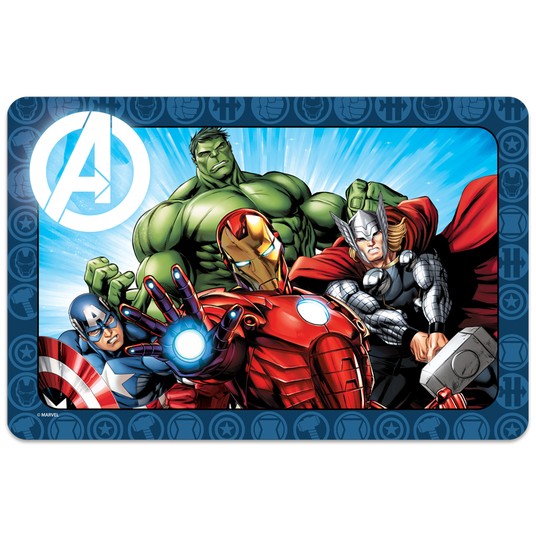 Коврик под миску Marvel Мстители, 430*280мм, Triol-Disney