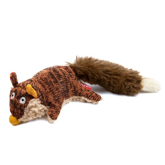 Игрушка для собак Лиса с пищалкой 19см, серия PLUSH FRIENDZ