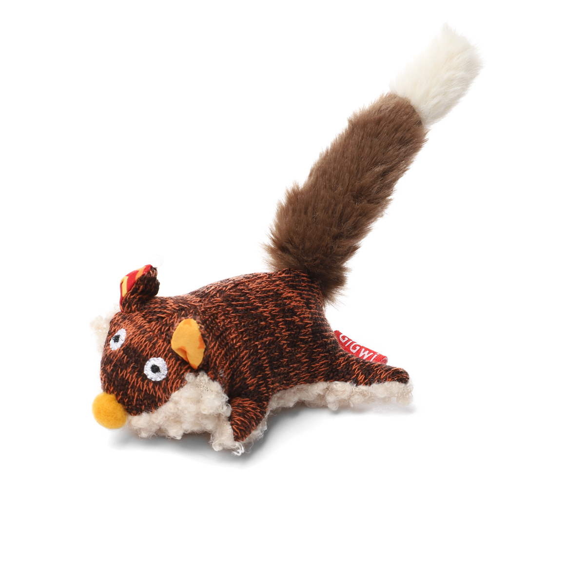 Игрушка для собак Лиса с пищалкой 19см, серия PLUSH FRIENDZ 5