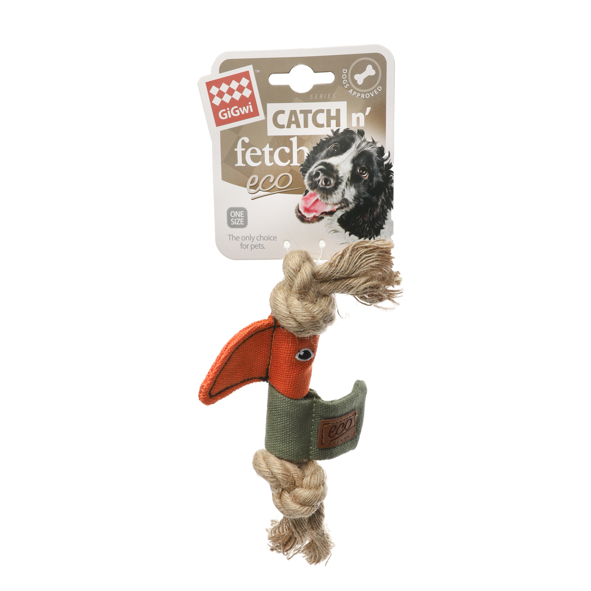 Игрушка для собак Птичка 16см, серия CATCH & FETCH ECO 4