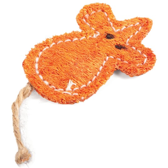 NATURAL Игрушка из люфы для мелких животных "Мышка", 60/100мм