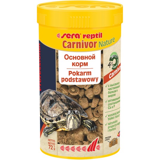 Корм для рептилий "Reptil Professional Carnivor Nature", ведро, 10 л, 3.3 кг
