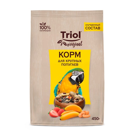 Original Корм для крупных попугаев, 450г