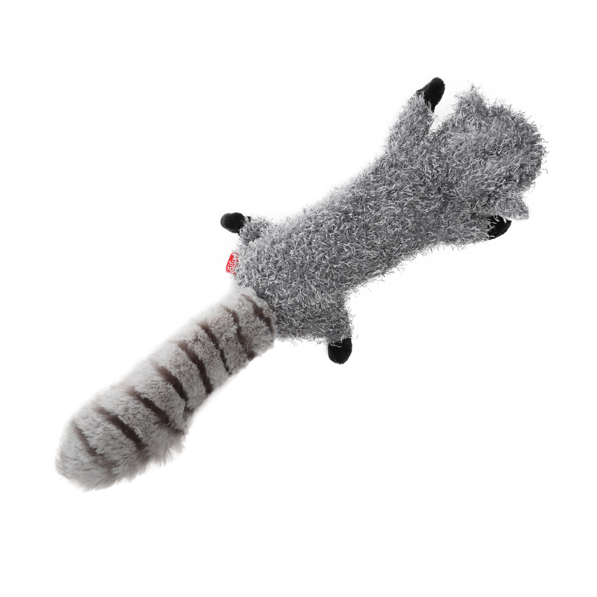 Игрушка для собак Шкурка енота со сменными пищалками 40см, серия PLUSH FRIENDZ 2
