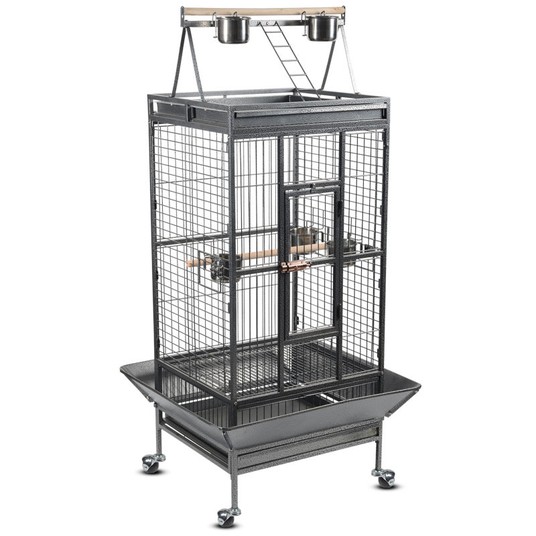 Клетка BC18 для птиц, черный металлик, 830*770*1720мм