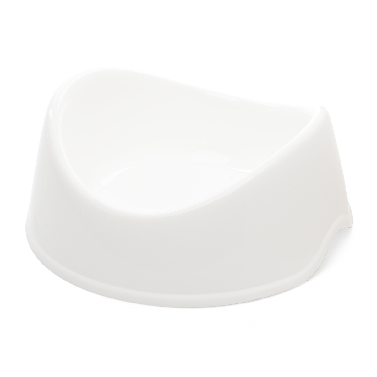 Миска пластиковая "Инь Ян", белая, 0,4л 5