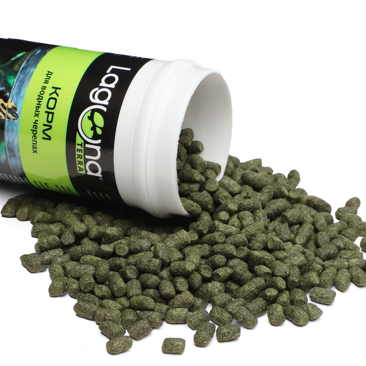 Корм для водных черепах, гранулы, 100мл/27г 7