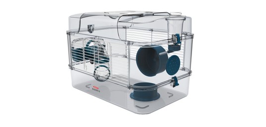 Клетка для грызунов Rody 3 Solo, 410x270x280мм, цвет стальной синий