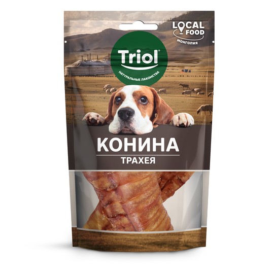 LOCAL FOOD Лакомство для собак "Трахея конская", 40г