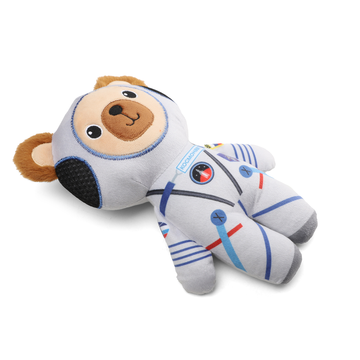 Игрушка мягкая для собак "Медвежонок-космонавт", 250мм 2