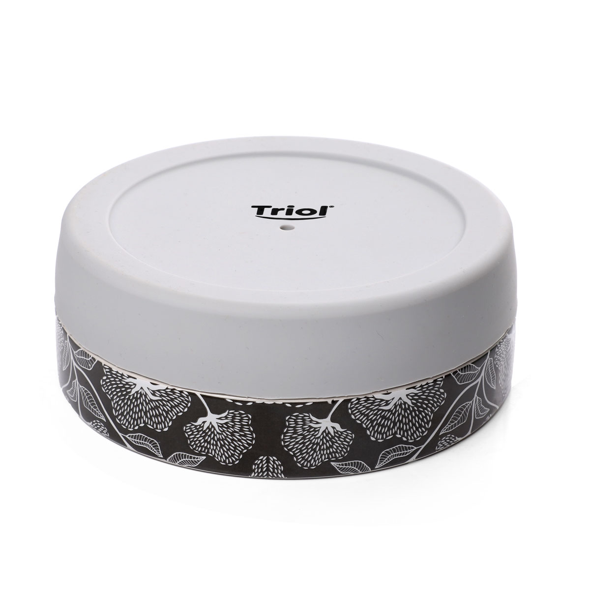 Миска для животных керамическая на силиконовой резинке "Ботаника", 0,85л 2