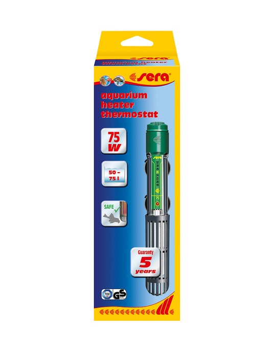 Нагреватель "aquarium heater thermostat", 75 W, для аквариумов 50-75 л.