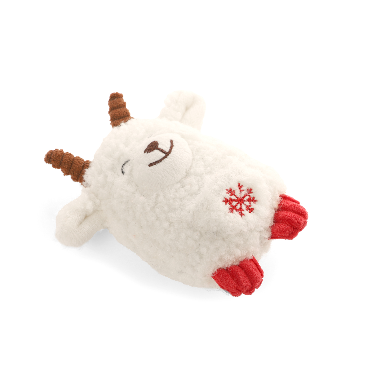 NEW YEAR Игрушка мягкая для собак "Козочка", 120мм 3