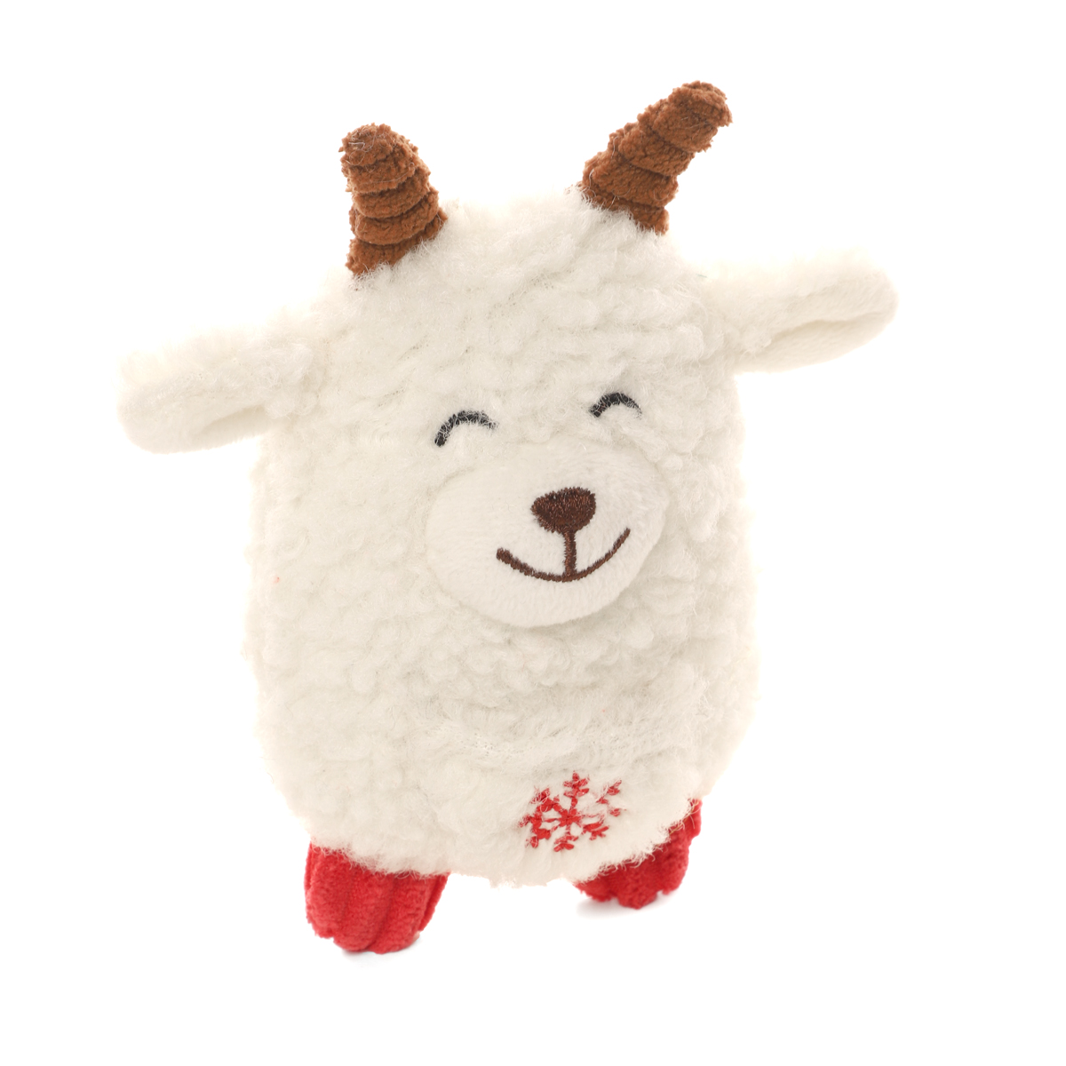 NEW YEAR Игрушка мягкая для собак "Козочка", 120мм 4