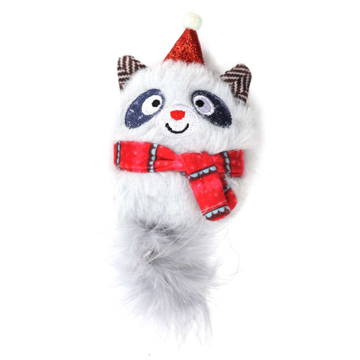NEW YEAR Игрушка для кошек "Енот", 95мм 2