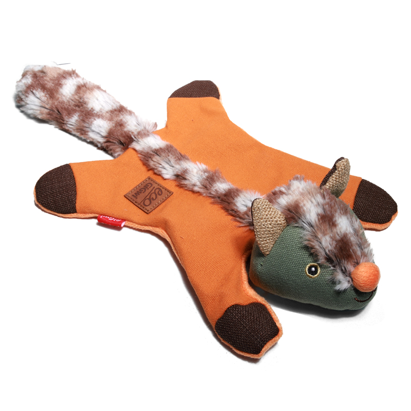 Игрушка для собак Лисичка шуршащая с пищалками 37см, серия CATCH & FETCH ECO 2