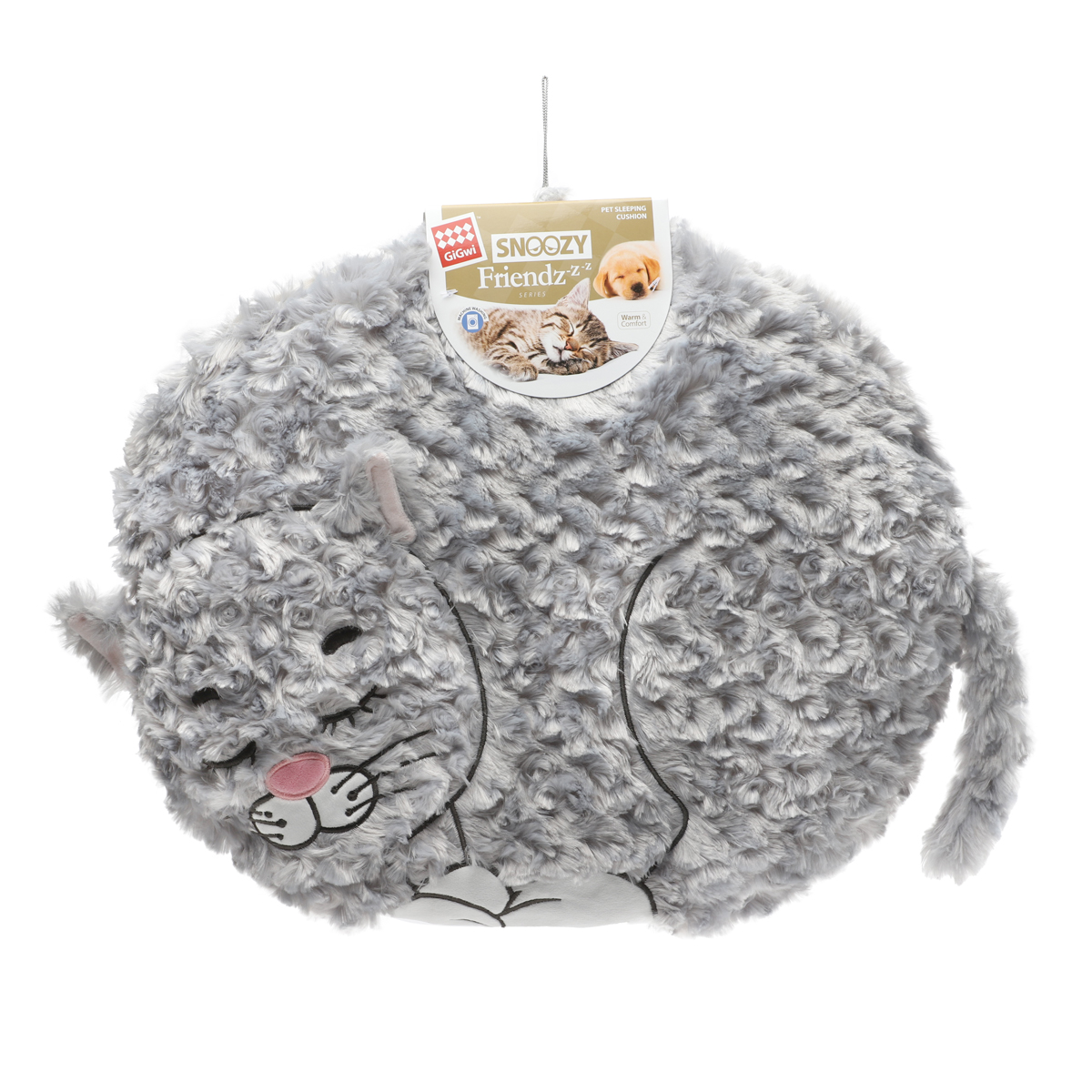 Лежанка для кошек и небольших собак Кошка 50см, серия SNOOZY FRIENDZ 3