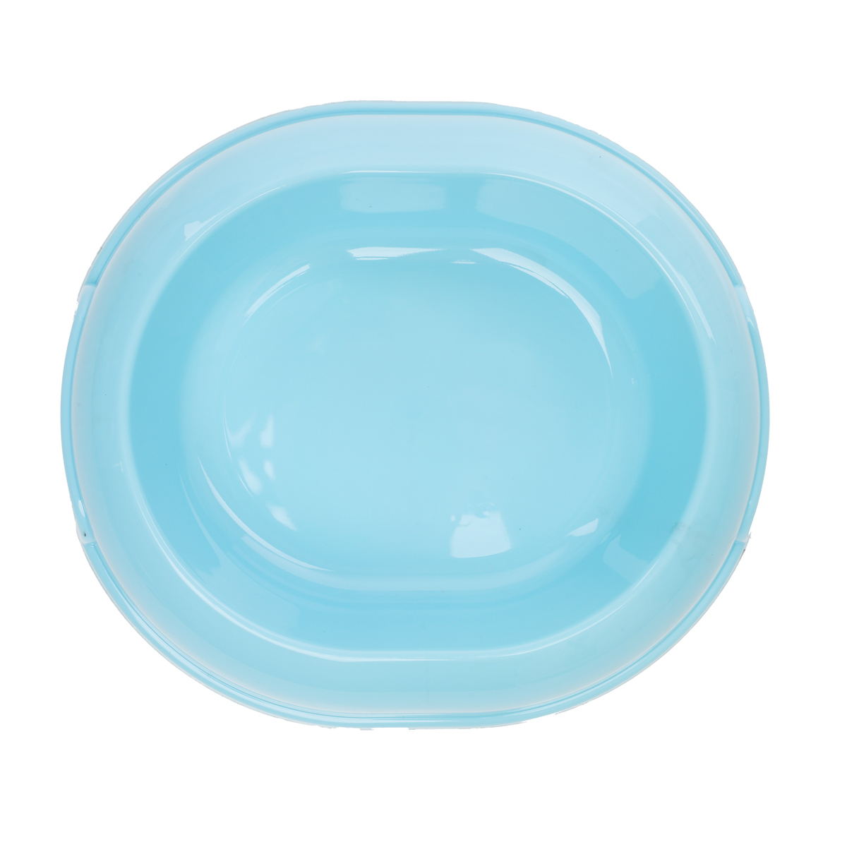 Миска пластиковая "Мармелад", голубая, 0,2л 3