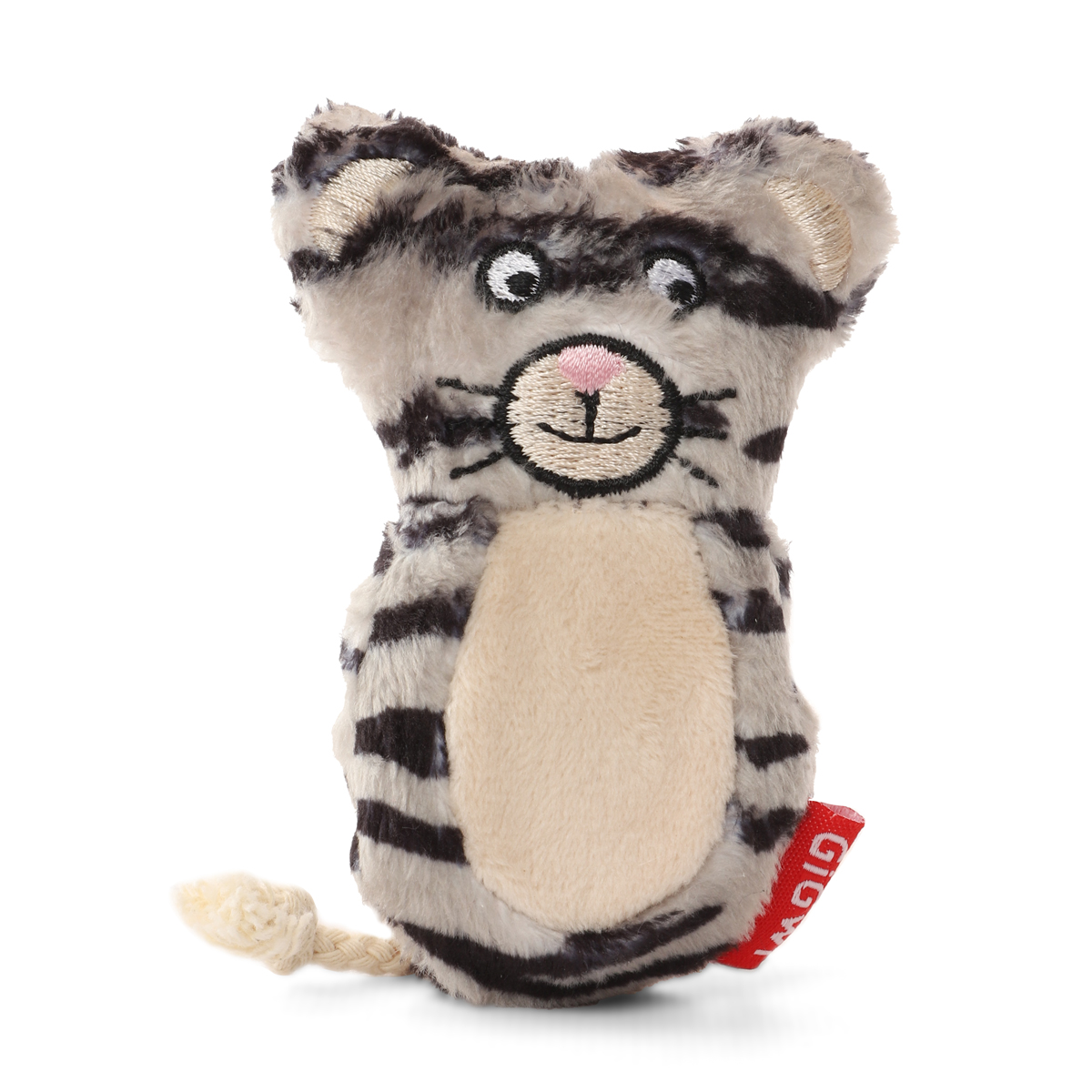 Игрушка для собак Кот с пищалками 9/12,5см, серия PLUSH FRIENDZ 1