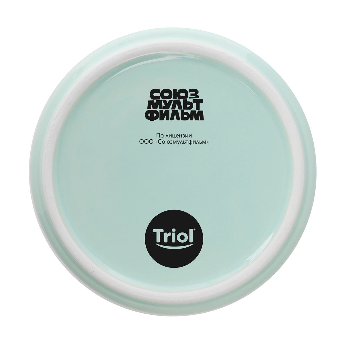 СОЮЗМУЛЬТФИЛЬМ Миска для животных керамическая на подставке "Ёжик-мечтатель", 0,4л 2