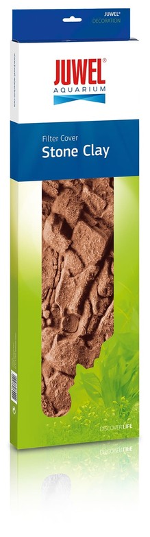 Декор для фильтра "Stone Clay", Каменная глина, 55.5х18.6х1см