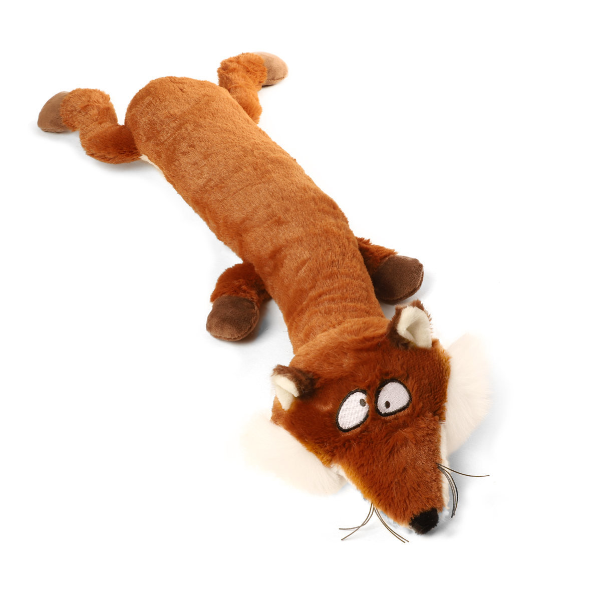 Игрушка для собак Лиса с пищалками 62см, серия PLUSH FRIENDZ 4