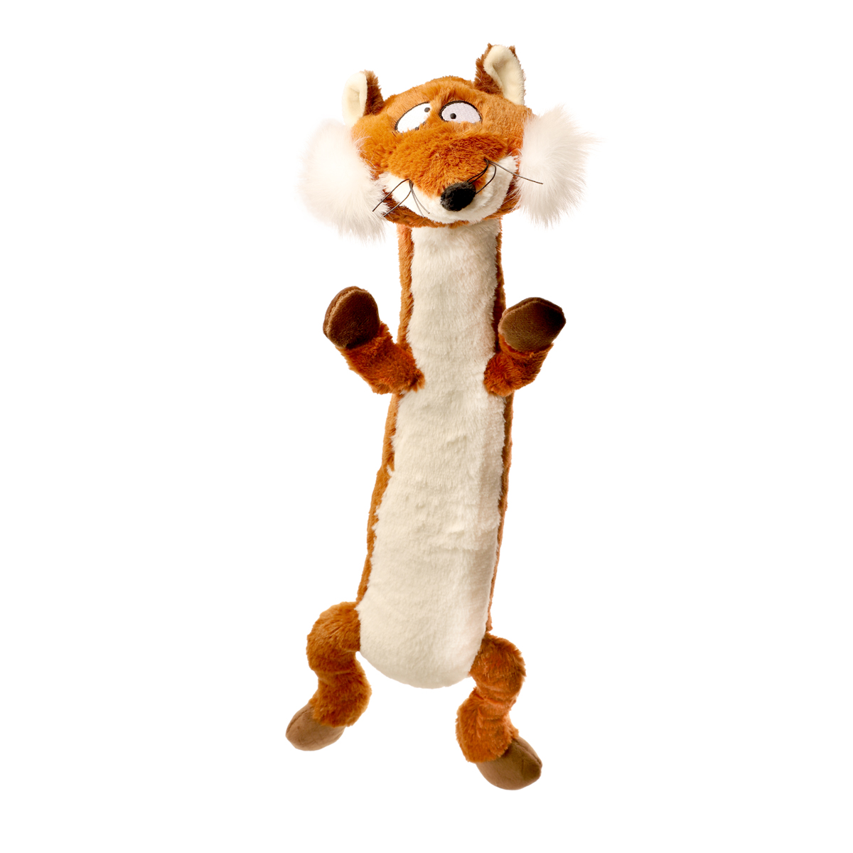 Игрушка для собак Лиса с пищалками 62см, серия PLUSH FRIENDZ 2