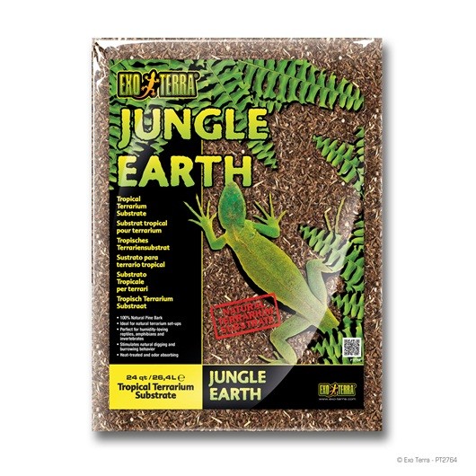 Грунт для террариума "Jungle Earth", 26.4 л