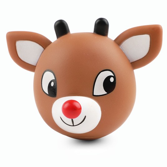 NEW YEAR Игрушка для собак "Оленёнок", 100мм