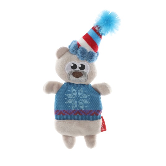 X-mas TALES Игрушка мягкая для кошек "Мишка со сменной кошачьей мятой", 170мм