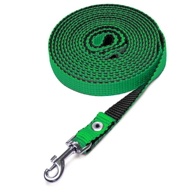 Поводок капроновый "Ларс" S, цвет в ассортименте, 16*2000мм 2