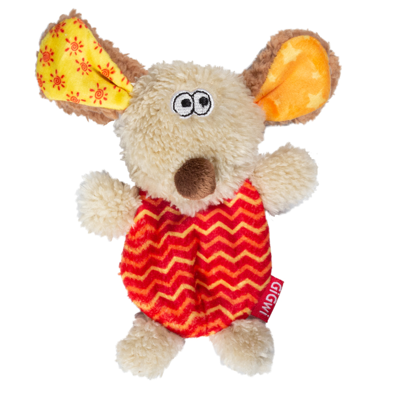 Игрушка для собак Собачка со сменными пищалками 13см, серия PLUSH FRIENDZ 3