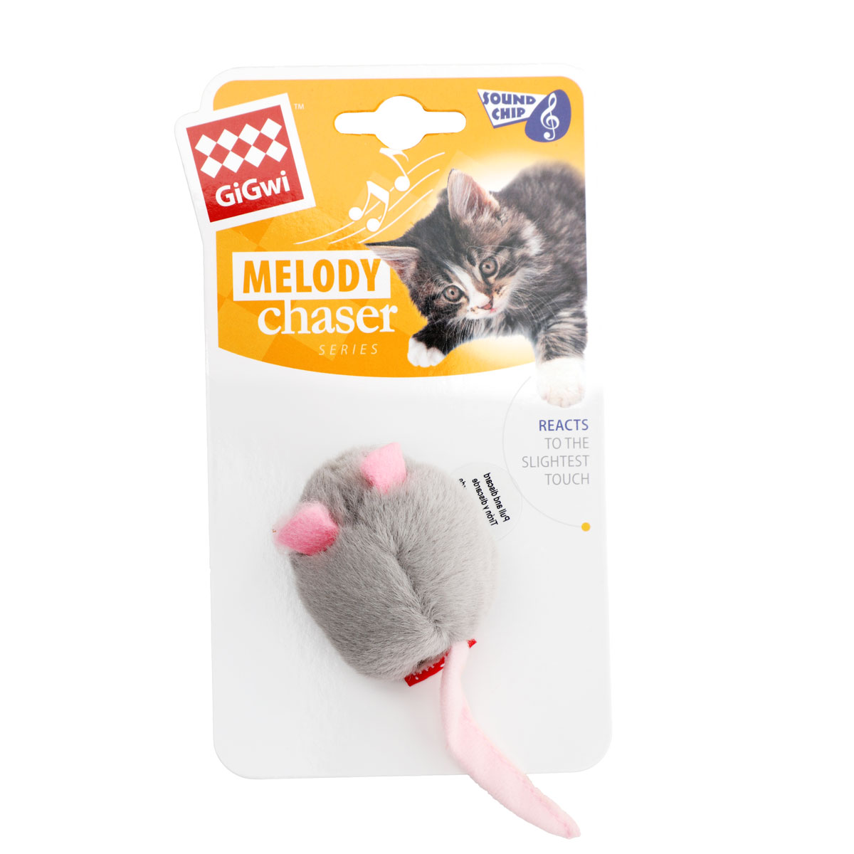Игрушка для кошек Мышка со звуковым чипом 6/12см, серия MELODY CHASER 2