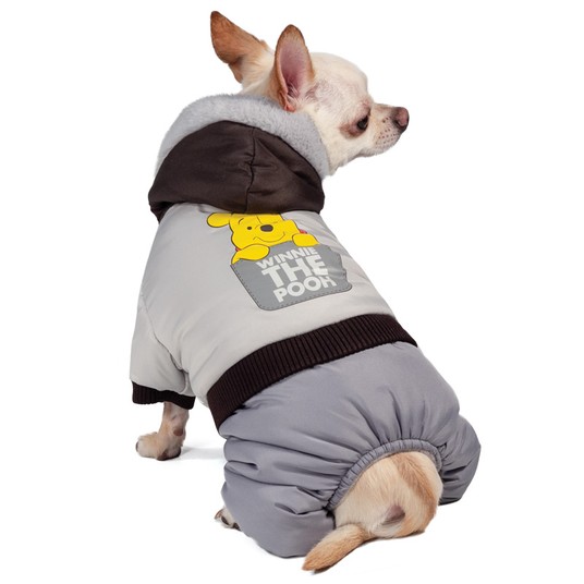 Комбинезон зимний Disney Winnie-the-Pooh Grey XS, размер 20см