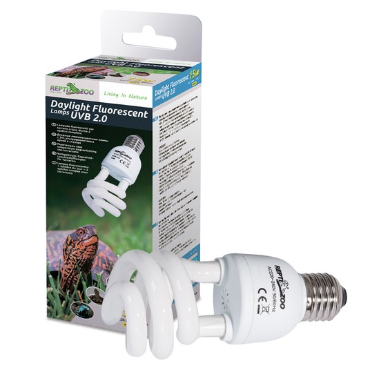 Лампа УФ Daylight Compact CT2015 E27 UVB 2.0, 15Вт, 137*58*58шт